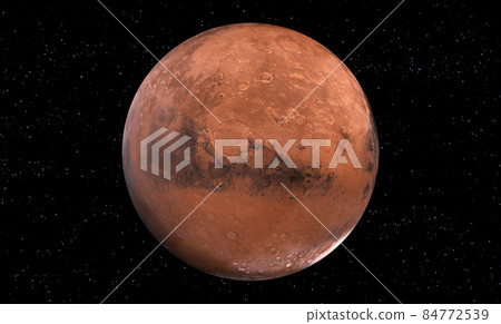 Mars planet in outer space. Elements of this image furnished by NASA. Mars planet in outer space. Elements of this image furnished by NASA. 84772539