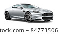 Silver coupe car	 84773506