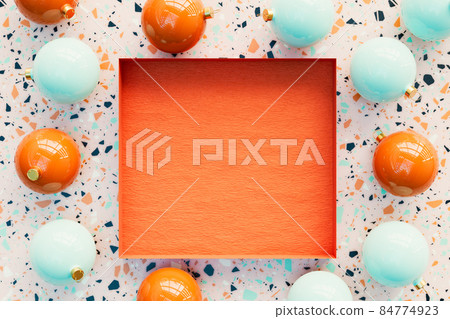 Christmas background 3D rendering Christmas background 3D rendering 84774923