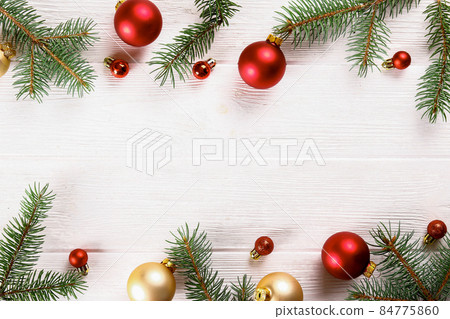 Christmas and New Year winter holiday season concept. 84775860
