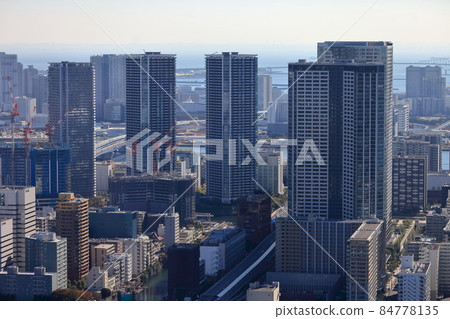 Buildings and condominiums in Tokyo Buildings and condominiums in Tokyo 84778135
