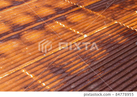 Background photo of a rusty red metal roof Background photo of a rusty red metal roof 84778955