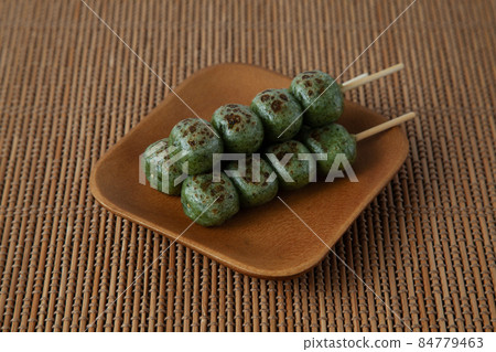 草團子 日式點心 日式點心桌 84779463