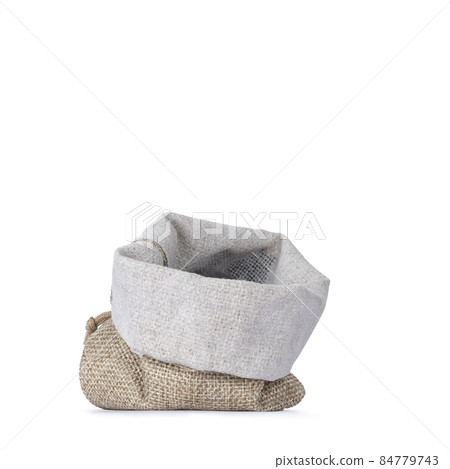 Empty bag on white background Empty bag on white background 84779743
