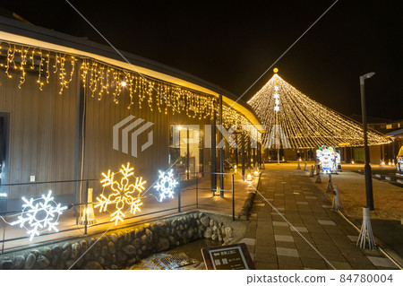 群馬縣中之條町辻寺的燈飾 群馬縣中之條町辻寺的燈飾 84780004