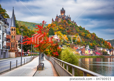 Cochem, Rhineland - Landmarks of Germany, medieval town on Mosel 84780915