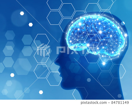Artificial intelligence background material 84781149