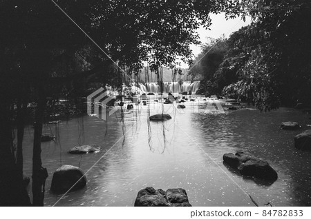 Landscape photo film: Giang Dien waterfall Landscape photo film: Giang Dien waterfall 84782833