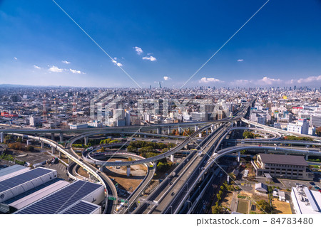 <<Osaka Prefecture>> Traffic image, Higashi-Osaka Junction 84783480