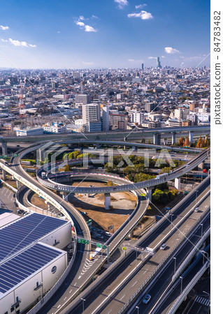 <<Osaka Prefecture>> Traffic image, Higashi-Osaka Junction 84783482