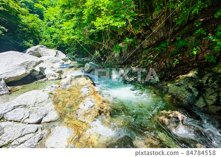 Ojiragawa Canyon (summer) 84784558
