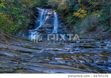 (Chiba) Boso Yoro Gorge Yoro River, Manyo Waterfall 84785156