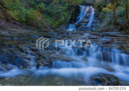 (Chiba) Boso Yoro Gorge Yoro River, Manyo Waterfall 84785159