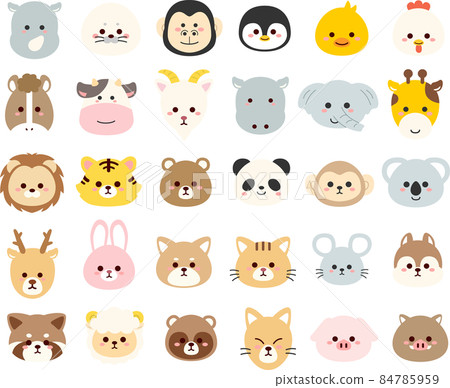 動物圖標集 84785959