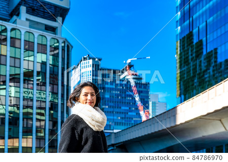 早上通勤女商人澀谷 早上通勤女商人澀谷 84786970