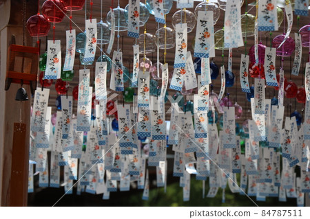 Kotozaki Hachimangu Shrine Yamaguchi Prefecture Wind Chime Festival 84787511