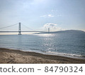 Lunch sea and bridge 84790324