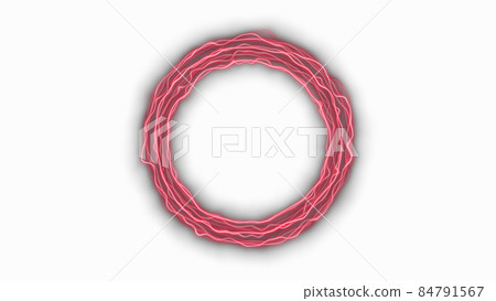 CG laser beam that shines in a ring - Stock Illustration [84791567] - PIXTA