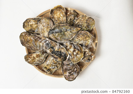 Freshly caught raw oysters sent directly from the production area, oysters made from high-quality winter ingredients Freshly caught raw oysters sent directly from the production area, oysters made from high-quality winter ingredients 84792160
