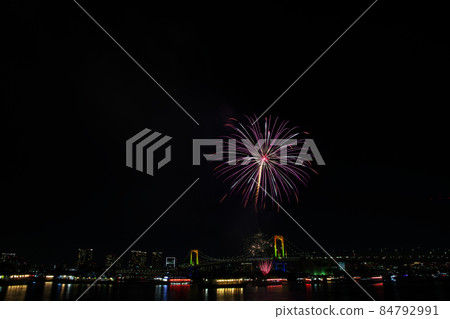 [Fireworks] Odaiba winter fireworks 84792991