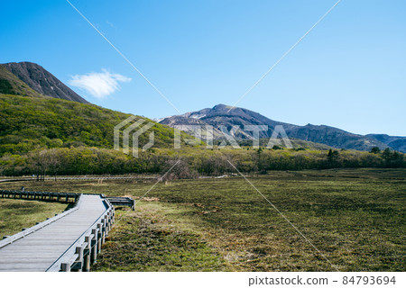 Scenery of Chojahara in Kokonoe Town, Oita Prefecture 84793694