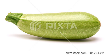 Studio shot of zucchini marrow isolated on white background Studio shot of zucchini marrow isolated on white background 84794394