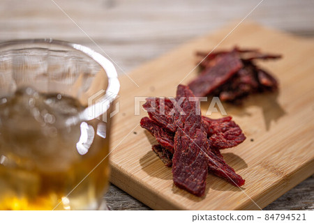 Snacks that go well with whiskey Beef Jerky Jerky 84794521