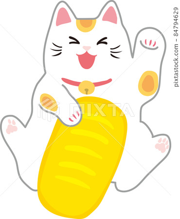 vector, vectors, beckoning cat 84794629