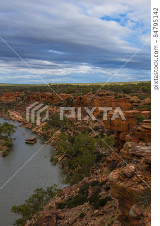 Murchison River Valley in Kalbarri National Park, Western Australia 84795142