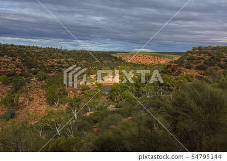 Murchison River Valley in Kalbarri National Park, Western Australia 84795144