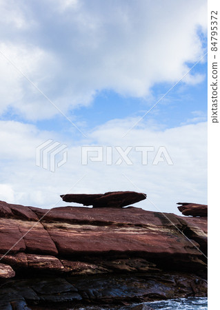 Mushroom Rock in Red Bluff, Calvary, Western Australia Mushroom Rock in Red Bluff, Calvary, Western Australia 84795372