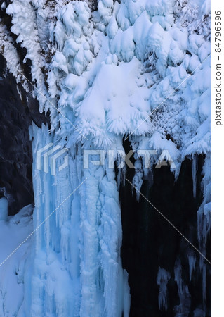 Shari, Hokkaido Freezing Frepe Waterfall Shari, Hokkaido Freezing Frepe Waterfall 84796596