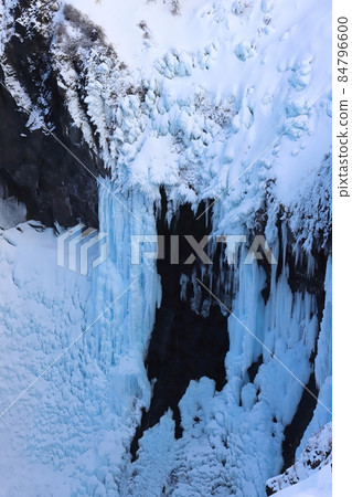 Shari, Hokkaido Freezing Frepe Waterfall Shari, Hokkaido Freezing Frepe Waterfall 84796600