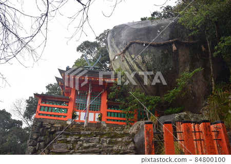 神倉神社、五引岩 神倉神社、五引岩 84800100