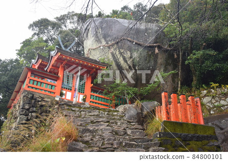 神倉神社、五引岩 神倉神社、五引岩 84800101