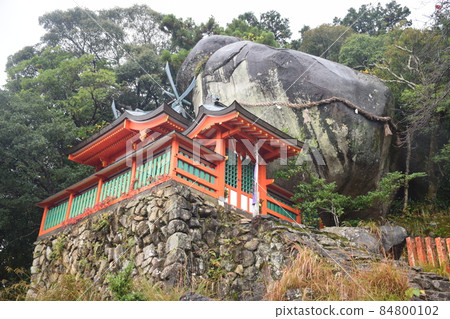 神倉神社、五引岩 神倉神社、五引岩 84800102