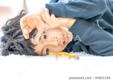 兒童生活方式小學生兒童寵物 兒童生活方式小學生兒童寵物 84801599