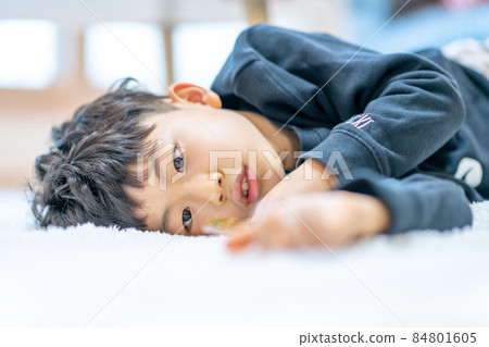 兒童生活方式小學生兒童寵物 84801605