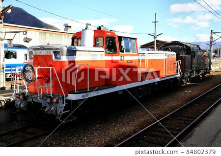 Shown to Minamiaizu in autumn ... [SL Taiki / DL Taiki] Aizu Tajima Station 84802379