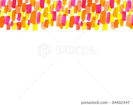 Watercolor gradient of red, yellow and pink 84802447