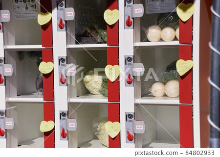 Vegetable vending machine 84802933