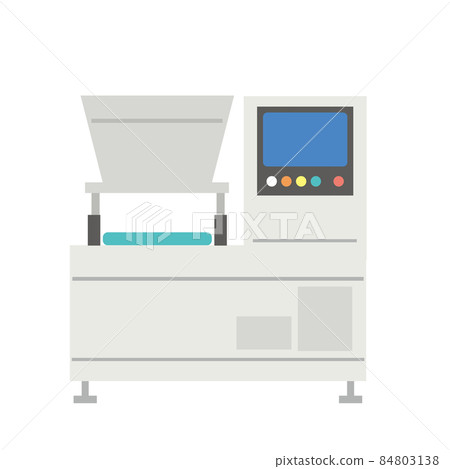 Illustration of food processing machine Illustration of food processing machine 84803138
