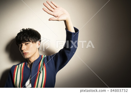 Cool male portrait 84803732