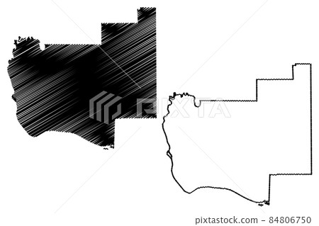 Jersey County, Illinois (U.S. county, United States of America, USA, U.S., US) map vector illustration, scribble sketch Jersey map 84806750