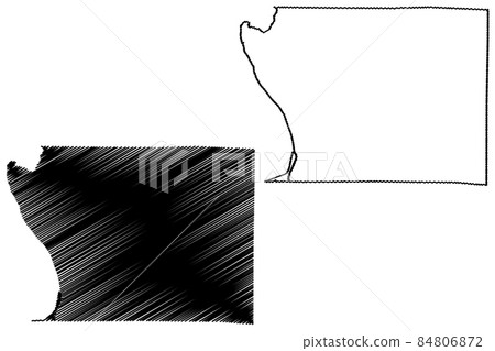Union County, Illinois (U.S. county, United States of America, USA, U.S., US) map vector illustration, scribble sketch Union map Union County, Illinois (U.S. county, United States of America, USA, U.S., US) map vector illustration, scribble sketch Union map 84806872