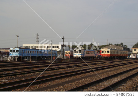 At Mizushima Rinkai Railway Kurashiki Freight Terminal Station 84807555