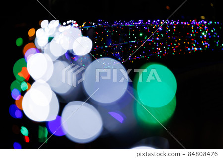 Ball blur of illumination Ball blur of illumination 84808476