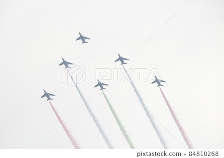 2021 年 8 月 24 日：藍色衝動在埼玉縣飛行 84810268