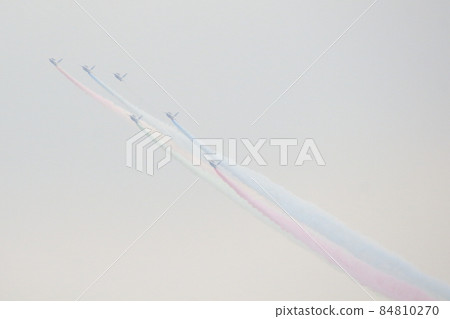 August 24, 2021: Blue Impulse flying in Saitama Prefecture 84810270