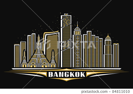 Vector illustration of Bangkok 84811010